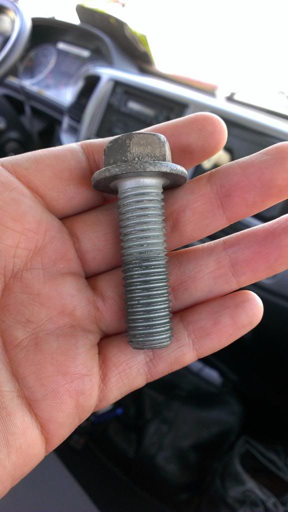Caliper/Spindle bolt fell out while driving. Nissan Titan Forum